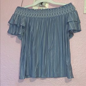American eagle off shoulder top